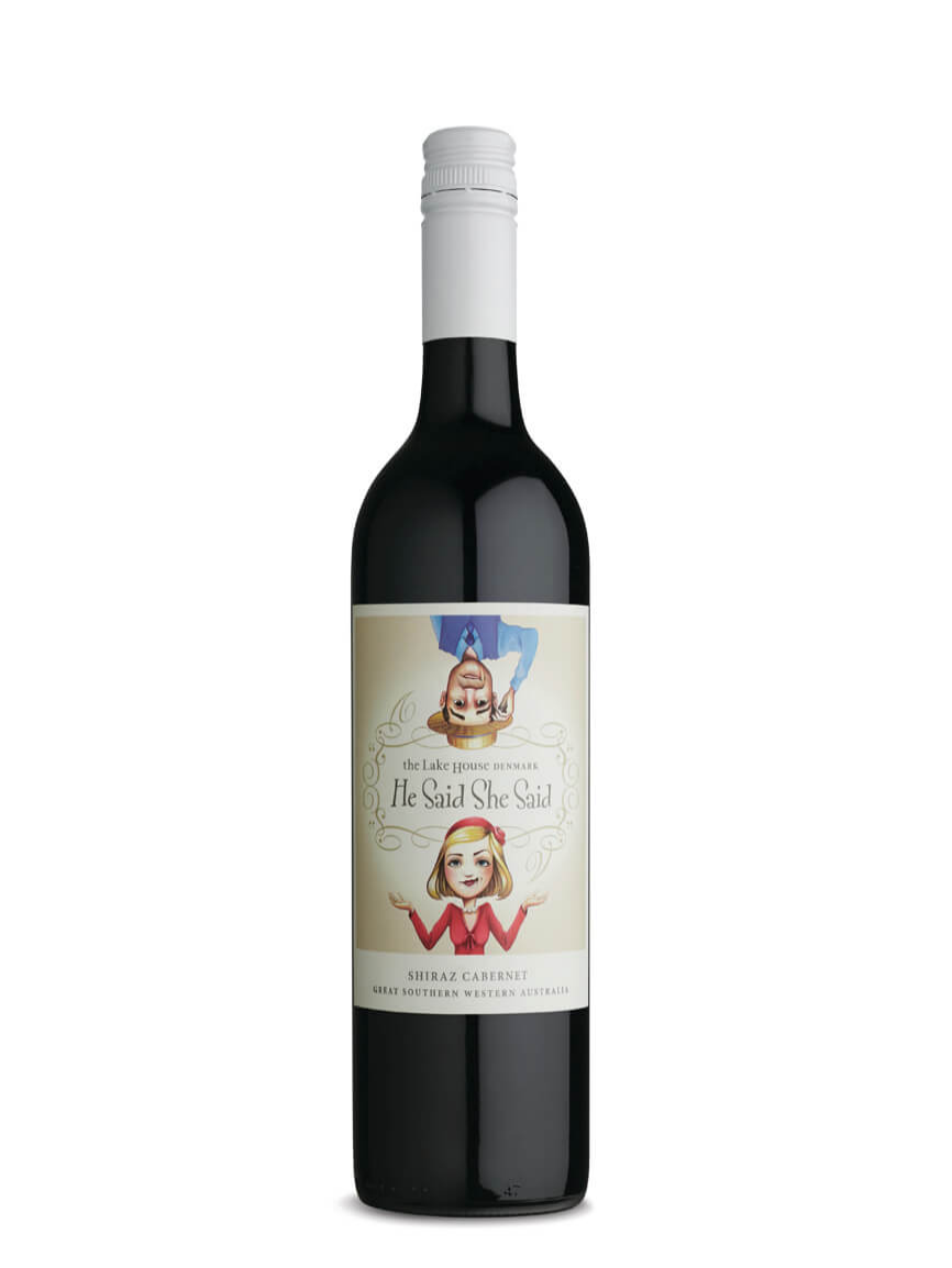 The Lake House He Said She Said Shiraz Cabernet