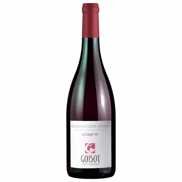 Domaine Guilhem J Hugues Goisot Côtes D'auxerre Le Court Vit Rouge 2019