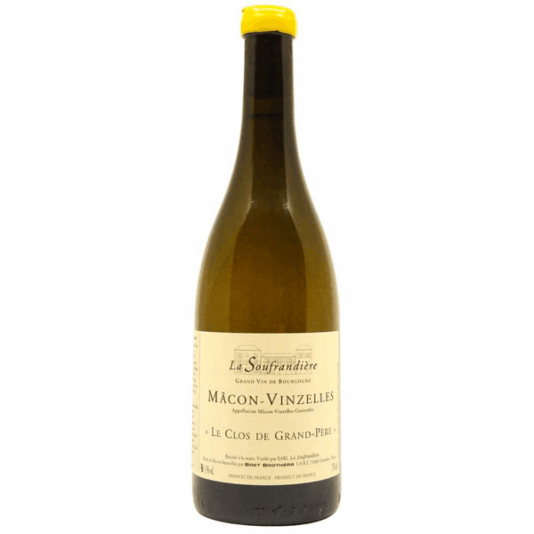 La Soufrandière Mâcon Vinzelles Le Clos de Grand-Père 2023
