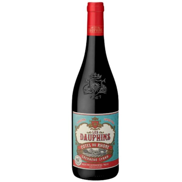 Cellier des Dauphins Les Dauphins Cotes du Rhone Rouge 2024