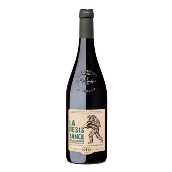 Vignerons de L'Enclave La Résistance Organic Côtes du Rhône Rouge 2018